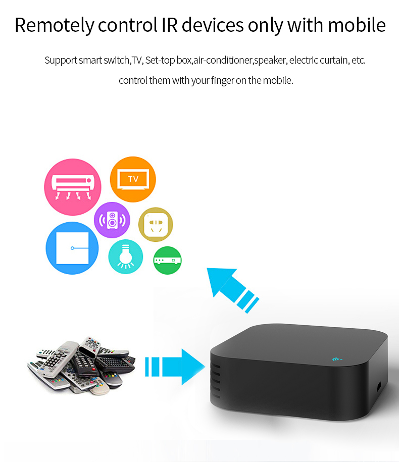 Faha - Universal IR remote controller with Temperature and Humidity sensor
